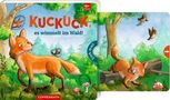 "Kuckuck, es wimmelt im Wald! Ab 18+ Monate. Illustration: Ein Fuchs im Wald, Eichhörnchen und Vögel spielen.", Buch