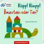 Klipp! Klapp! Baustein oder Tier?, Buch