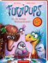 "Furzige Oh, du furzige Weihnachtszeit! Puuups Mit PUPS-Liedern! Illustration mit lustigen, bunten Tieren im Schnee.", Buch