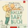 "Joëlle Tourlonias", "18+ Monate", "HALLO BABY BUCH", "Die optimale Geschwisterlektüre". Illustration: ein Kind betrachtet ein Baby., Buch