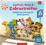 Laufrad, Helm & Zebrastreifen, Buch