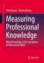 Martin Ahrens: Measuring Professional Knowledge, Buch