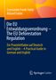 Constantin Frank-Fahle: Die EU Entwaldungsverordnung - The EU Deforestation Regulation, Buch