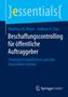 Andreas H. Glas: Beschaffungscontrolling für öffentliche Auftraggeber, Buch