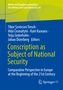 Conscription as Subject of National Security, Buch, Buch