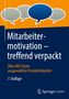 „Mitarbeitermotivation – treffend verpackt“, „Über 800 Zitate“, „7. Auflage“, Sprechblasen-Illustration oben.