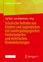 „Absentismus und Dropout“, „Schulische Teilhabe von Kindern...“, rote und grüne Farbgestaltung, „Springer VS“-Logo unten., Buch