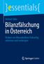 Helmut Siller: "Bilanzfälschung in Österreich". Springer Gabler Logo unten, blaues und schwarzes Design., Buch