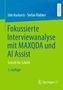Cover: "Fokussierte Interviewanalyse mit MAXQDA und AI Assist", Autoren: Udo Kuckartz, Stefan Rädiker, 3. Auflage, Springer VS., Buch