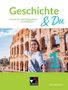 "Geschichte & Du", "Von der Ur- und Frühgeschichte zum Mittelalter", "Schleswig-Holstein", eine junge Frau vor dem Kolosseum., Buch
