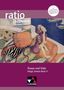 "ratio express", "Äneas und Dido", "Vergil, Aeneis Buch 4". Illustration einer Frau in einem luxuriösen Gewand liegend., Buch