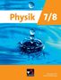 "Physik 7/8" und "Gymnasium G9 Baden-Württemberg". Eine Läuferin in mehreren Sprungphasen auf einer Bahn., Buch