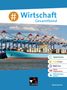 „# Wirtschaft Gesamtband“ steht oben. Darunter ein Frachtschiff im Hafen. Verschiedene Code-Angaben enthalten., Buch