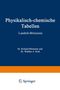 Hans Landolt: Physikalisch-Chemische Tabellen, Buch,Buch