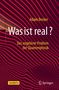 „Was ist real?“ von Adam Becker, Thema Quantenphysik. Hintergrund: Rot-orange Wellenlinien, Springer-Logo., Buch