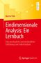 Martin Pohl: Eindimensionale Analysis: Ein Lernbuch, Buch