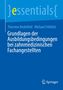 "Grundlagen der Ausbildungsbedingungen bei zahnmedizinischen Fachangestellten," von Thorsten Berkefeld, Michael Fröhlich., Buch