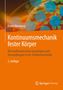 „Kontinuumsmechanik fester Körper“, Frank Ihlenburg. Bunte Kreise und Wellen auf orange-braunem Hintergrund.