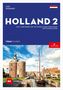"Holland 2", Törnführer. "Das IJsselmeer und die nördlichen Provinzen der Niederlande". Bild: Boot und alter Turm., Buch