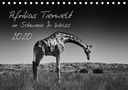 Kirsten Und Holger Karius: Afrikas Tierwelt in Schwarz & Weiss / CH-Version (Tischkalender 2020 DIN A5 quer), Div.
