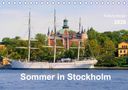 Evelyne Berger: Sommer in Stockholm 2020 (Tischkalender 2020 DIN A5 quer), Div.