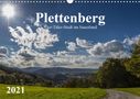 Simone Rein: Plettenberg - Vier-Täler-Stadt im Sauerland (Wandkalender 2021 DIN A3 quer), KAL