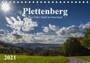 Simone Rein: Plettenberg - Vier-Täler-Stadt im Sauerland (Tischkalender 2021 DIN A5 quer), KAL