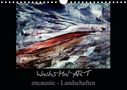 Stina De Luna: Wachs-Mal-ART encaustic Landschaften (Wandkalender 2021 DIN A4 quer), Div.