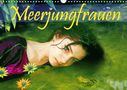 Liselotte Brunner-Klaus: Meerjungfrauen (Wandkalender 2021 DIN A3 quer), KAL