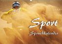 Liselotte Brunner-Klaus: Sport Spruchkalender (Wandkalender 2021 DIN A2 quer), Div.