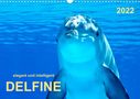Peter Roder: Delfine - elegant und intelligent (Wandkalender 2022 DIN A3 quer), KAL