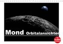 Linda Schilling: Mond Orbitalansichten (Wandkalender 2022 DIN A4 quer), KAL