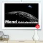 Linda Schilling: Mond Orbitalansichten (Premium, hochwertiger DIN A2 Wandkalender 2022, Kunstdruck in Hochglanz), KAL