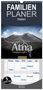 Oliver Pinkoss: Familienplaner 2024 - Ätna - Vulkanlandschaften mit 5 Spalten (Wandkalender, 21 x 45 cm) CALVENDO, Kalender