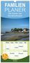 Alain Gaymard: Familienplaner 2024 - Die Küste von Nordfrankreich mit 5 Spalten (Wandkalender, 21 x 45 cm) CALVENDO, Kalender