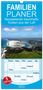 Christian Bosse: Familienplaner 2024 - Neuseelands traumhafte Küsten aus der Luft mit 5 Spalten (Wandkalender, 21 x 45 cm) CALVENDO, Kalender