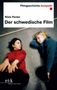 "Filmgeschichte kompakt", "Niels Penke", "Der schwedische Film". Zwei Personen liegen auf einem Teppich, in Rot und Blau gekleidet., Buch