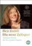 "Bea Rubli: Die neue Zeitspur. Mediales Wissen für den großen Wandel." Eine lächelnde Frau mit hellen Haaren. Rechts ein Spiral-Logo.