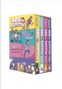 „KATIE THE CATSITTER“, „KITTY CARRIER Boxed Set“, „Books 1-4“, Autoren: Colleen AF Venable und Stephanie Yue. Comic-Stil.
