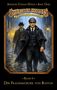 "Arthur Conan Doyle, Amy Onn, Sherlock Holmes, Die geheimen Fälle des Meisterdetektivs. Band 5, Der Frauenmörder von Boston." 

Gemälde von zwei Männern in Mänteln auf nächtlicher Straße., Buch