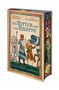 "Der Ritter und der Knappe. Die Elftausend Jungfrauen." Illustration eines Ritters mit Schild, einem Knappe und Pferd., Buch