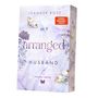 "LEANDER ROSE MY arranged HUSBAND THE MORENO EMPIRE". Lila Cover mit Blumen, Schmetterling und Diamanten., Buch