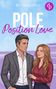 "Bettina Kiraly, Pole Position Love." Illustration eines Mannes und einer Frau auf einer Rennstrecke., Buch