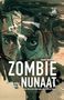 "Zombie NUNAAT" in großen Buchstaben, daneben eine abstrakte Zeichnung eines Gesichts. Erzählungen aus Grönland., Buch