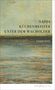 Text: "Nadja Küchenmeister Unter dem Wacholder Gedichte". Gemälde mit abstrakten Erdtönen und Meereshorizont., Buch