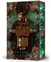 „C. Steenbergen, T.S. Orgel, Steam Town, Die Fabrik, Drachenmond Verlag“. Ein stilvoller Mann im Steampunk-Stil., Buch