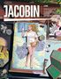 Titel: JACOBIN. Artikel: "Die Angst vor dem Begehren", "Der Gebrauchswert der Liebe", "Nehmen! Merz macht's". Illustration: Frau im Bett., Buch