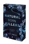 "NATURAL BORN KILLERS, SICK BOYS BAND 3" von Lucy Smoke. Dunkles Design mit blauen Schlangen und Disteln., Buch