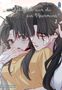 „... und plötzlich war da ein Meermann! 2“. Zwei Anime-Figuren, eng umschlungen, mit nachdenklichen Gesichtern., Buch