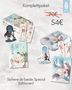 "Komplettpaket 54€"

Illustration von Buchcovern und Charakteren aus "Starting From A Lie"., Buch
